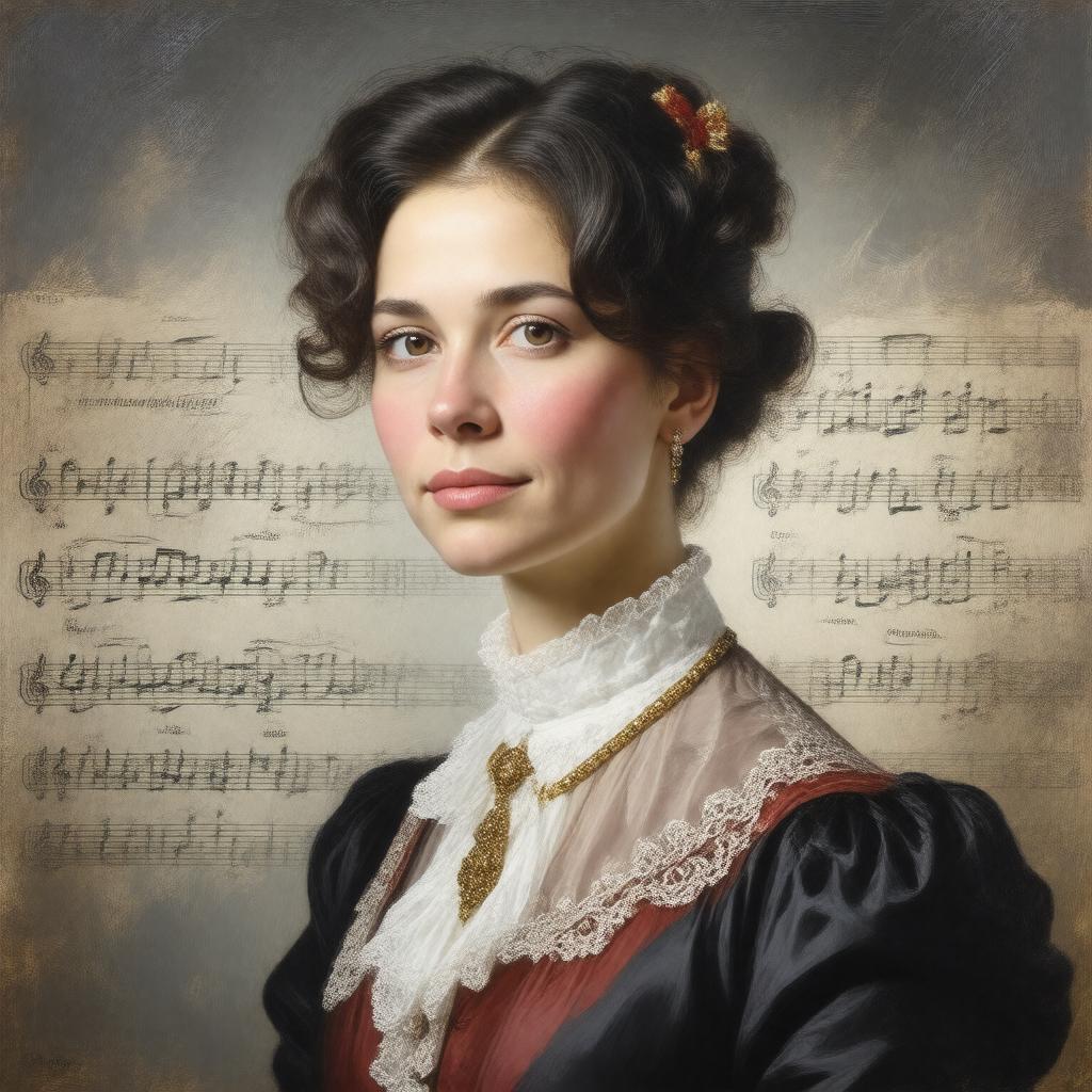 AI-created image of Joanna Simon