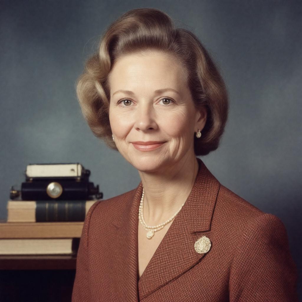 AI-created image of Joanne Schieble