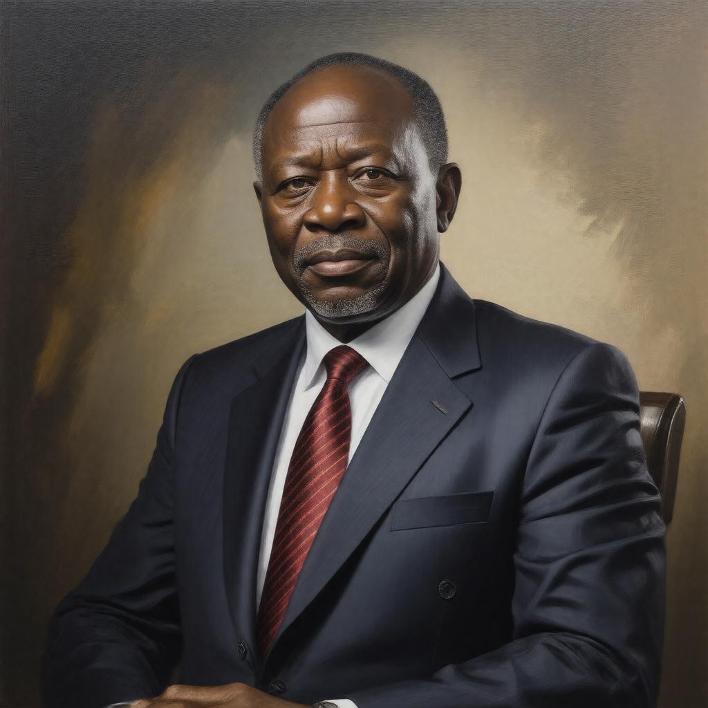 AI-created image of Joaquim Chissano
