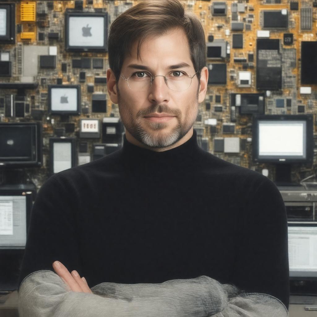 AI-created image of Jobs (2013 film)