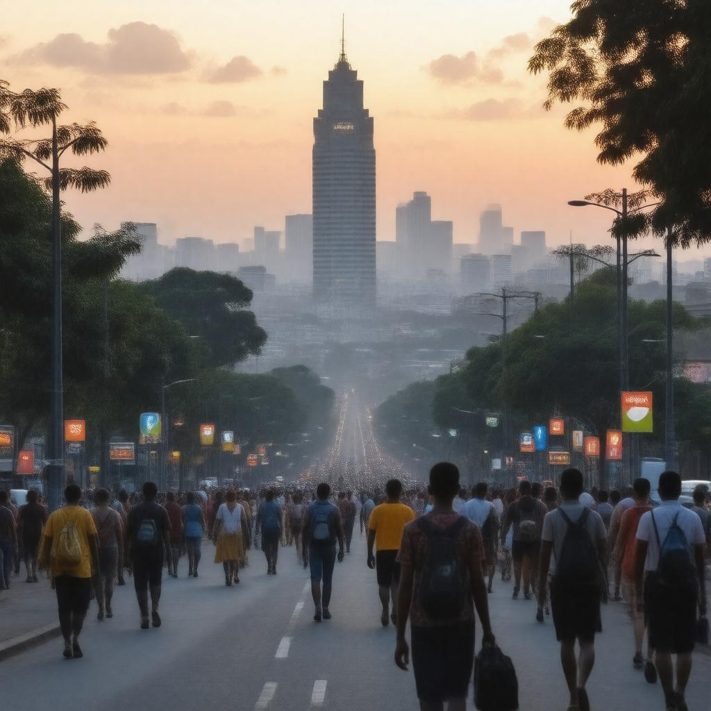 AI-created image of Joburg