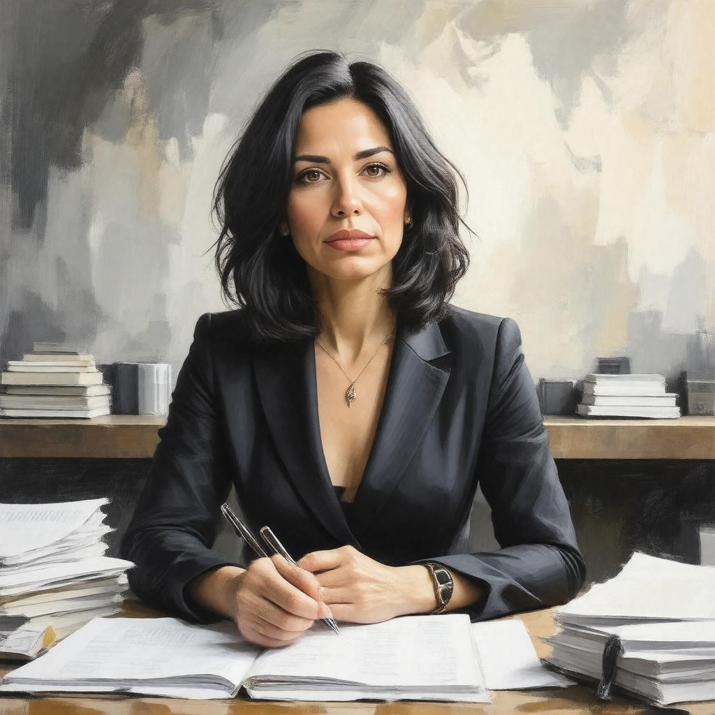 AI-created image of Jodi Kantor