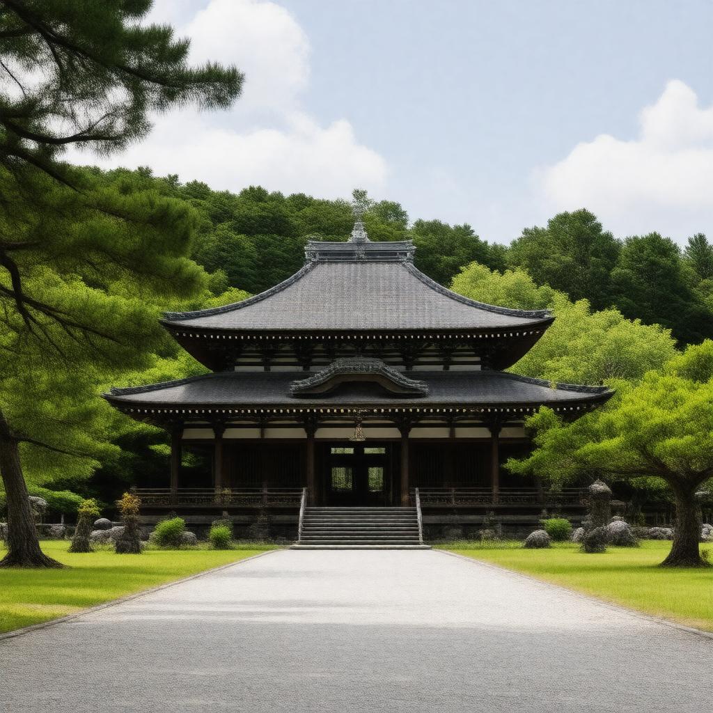 AI-created image of Jodo Shinshu Buddhist Temples of Canada