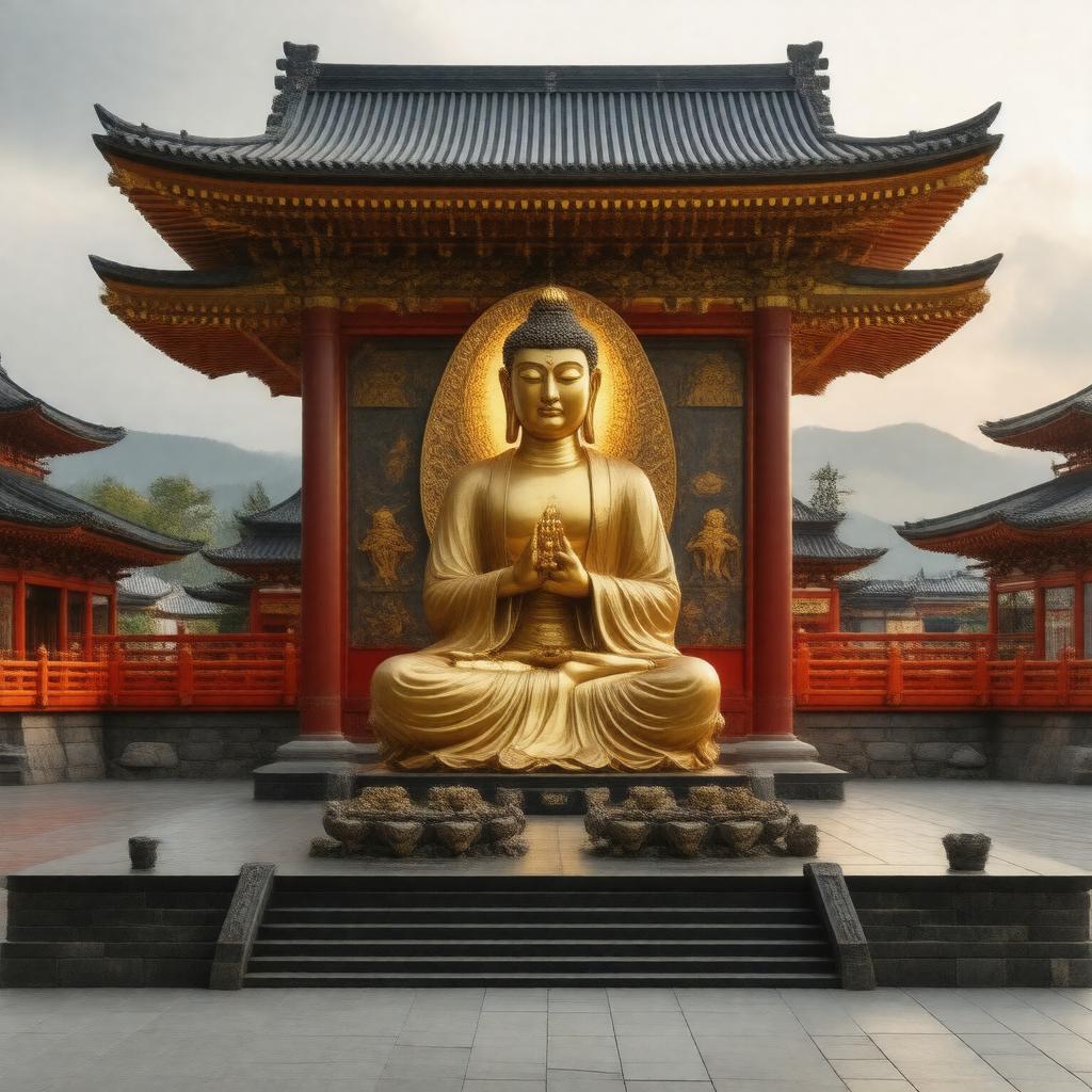 AI-created image of Jodo Shinshu