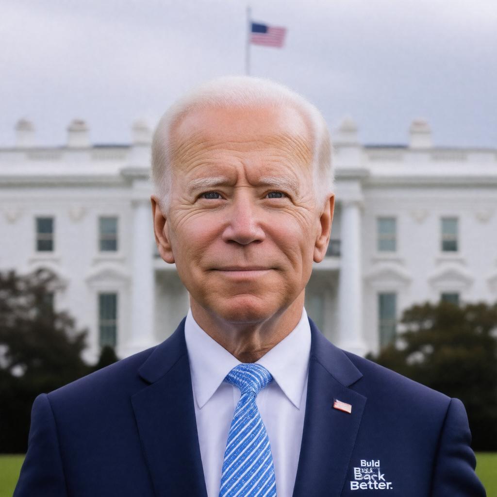 AI-created image of Joe Biden (2020)