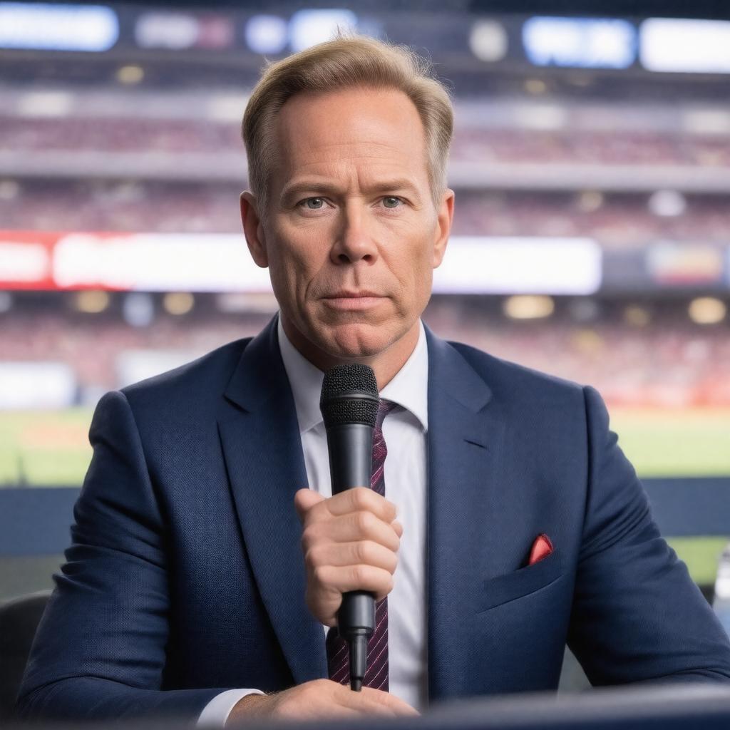 AI-created image of Joe Buck