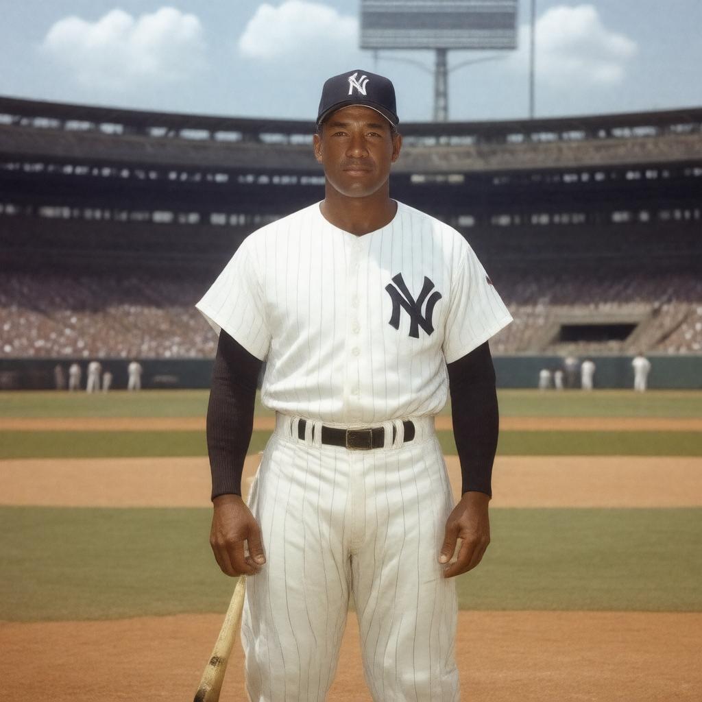 AI-created image of Joe DiMaggio