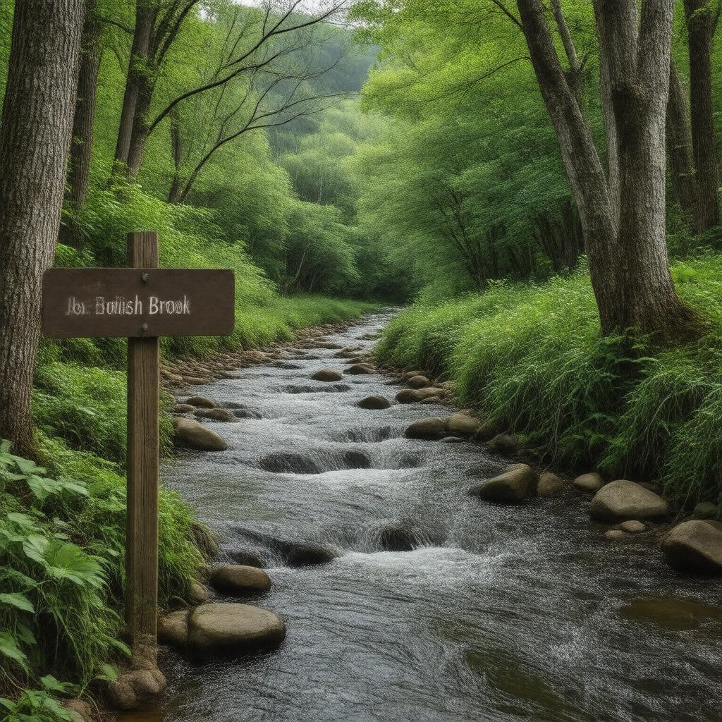 AI-created image of Joe English Brook