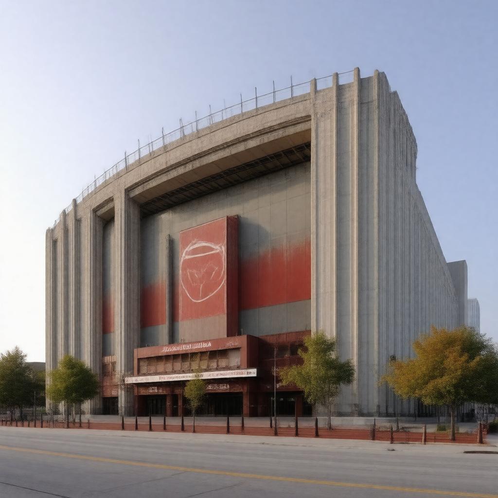 AI-created image of Joe Louis Arena