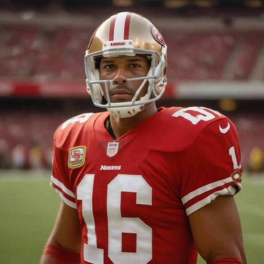 AI-created image of Joe Montana