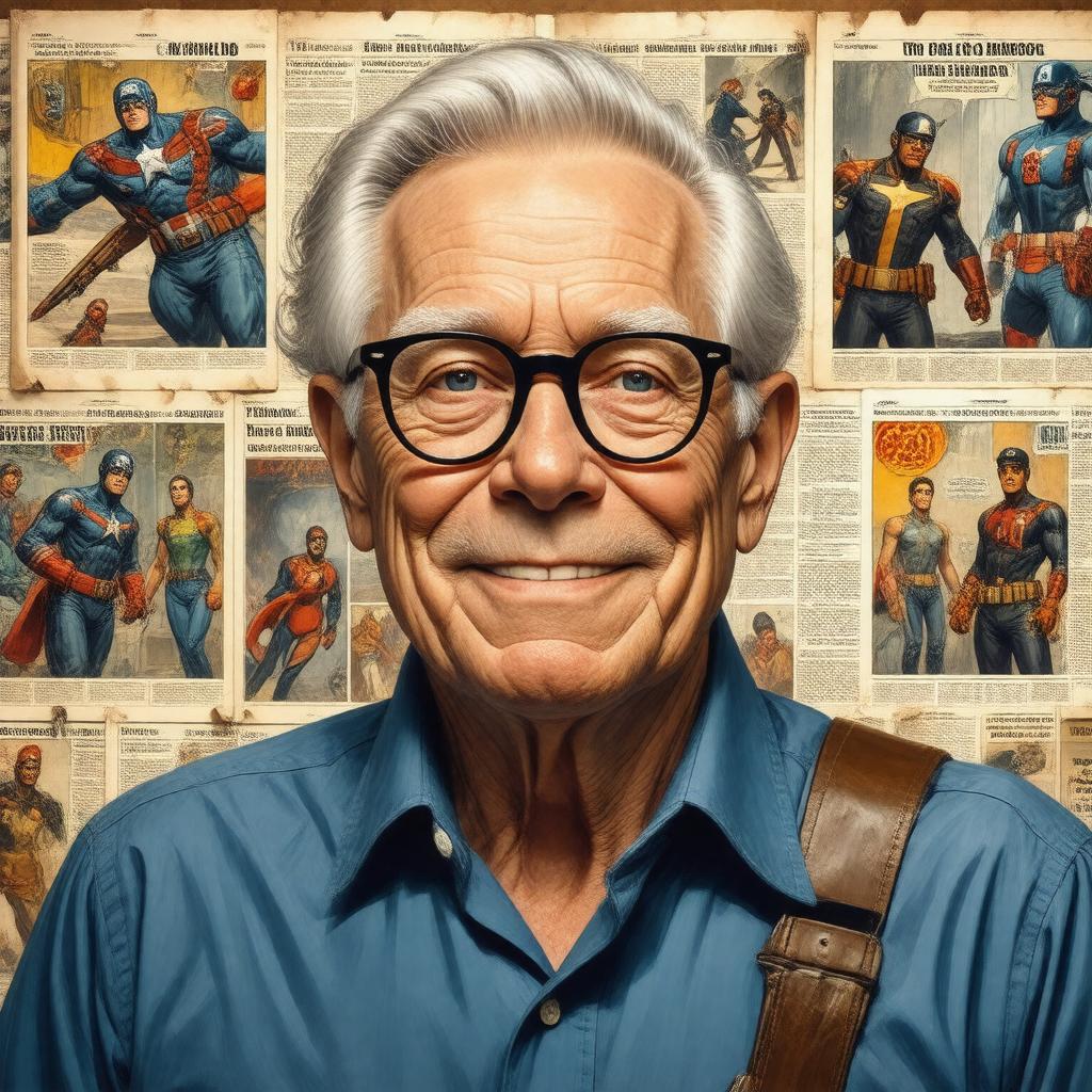 AI-created image of Joe Simon