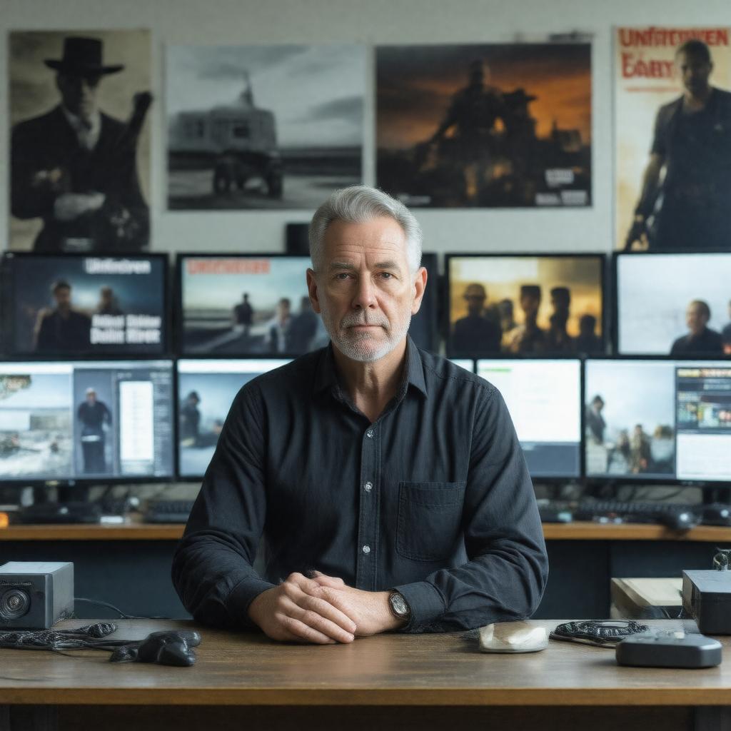 AI-created image of Joel Cox