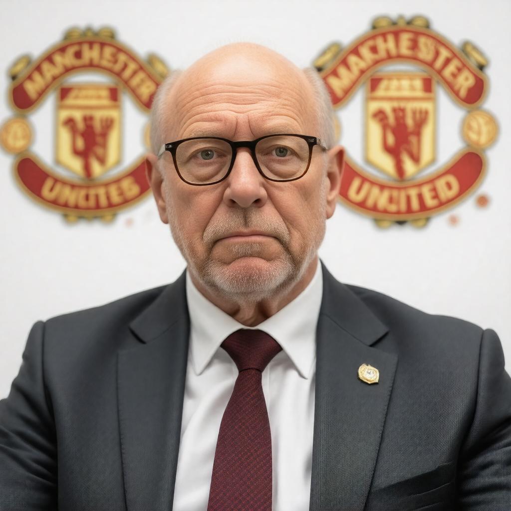 AI-created image of Joel Glazer