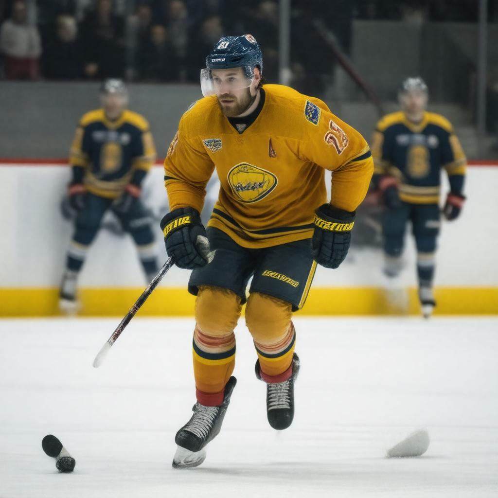 AI-created image of Joel Sandberg