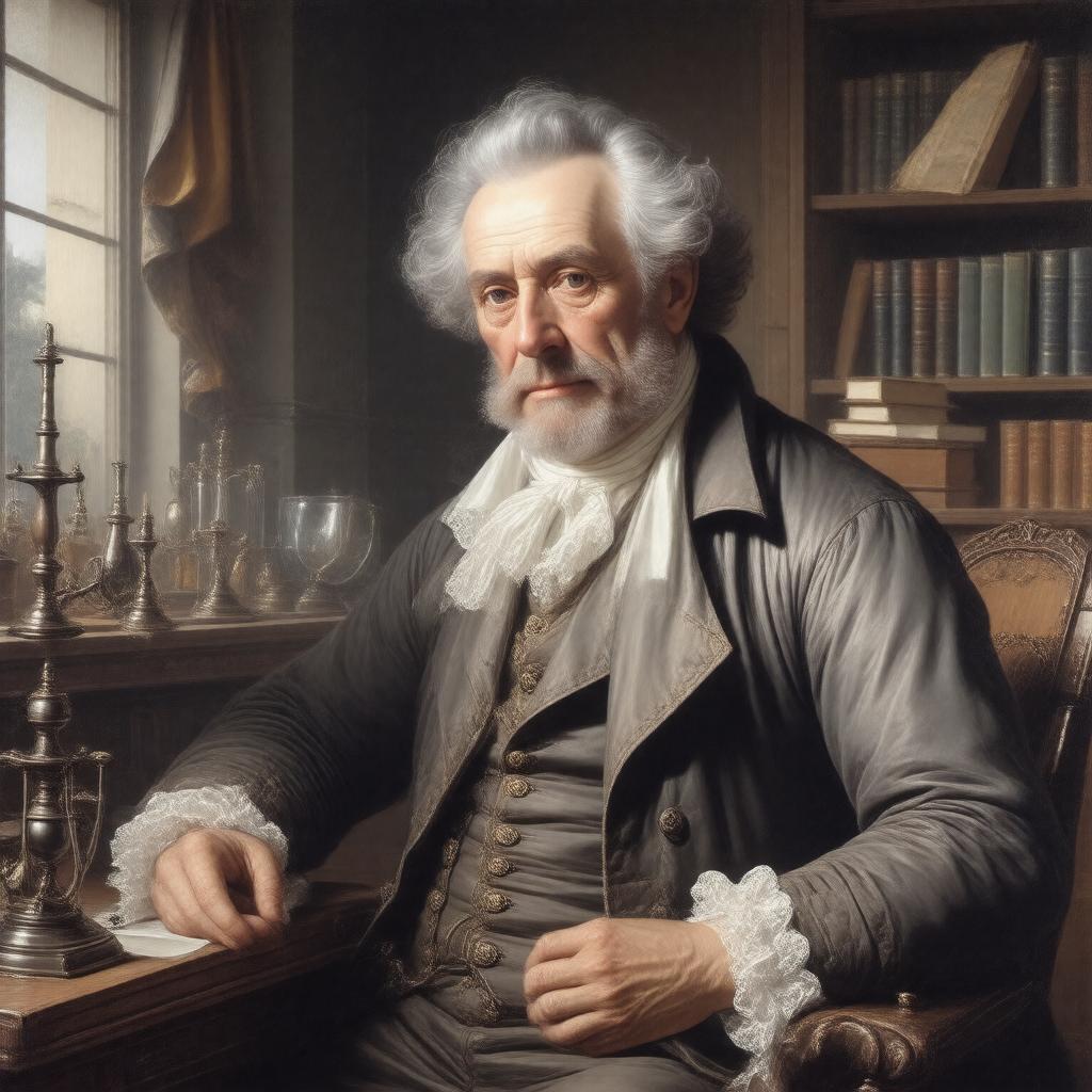 AI-created image of Johann Friedrich Blumenbach