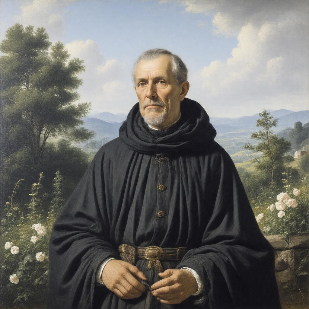 Click to view larger image AI-created image of Johann Friedrich Oberlin