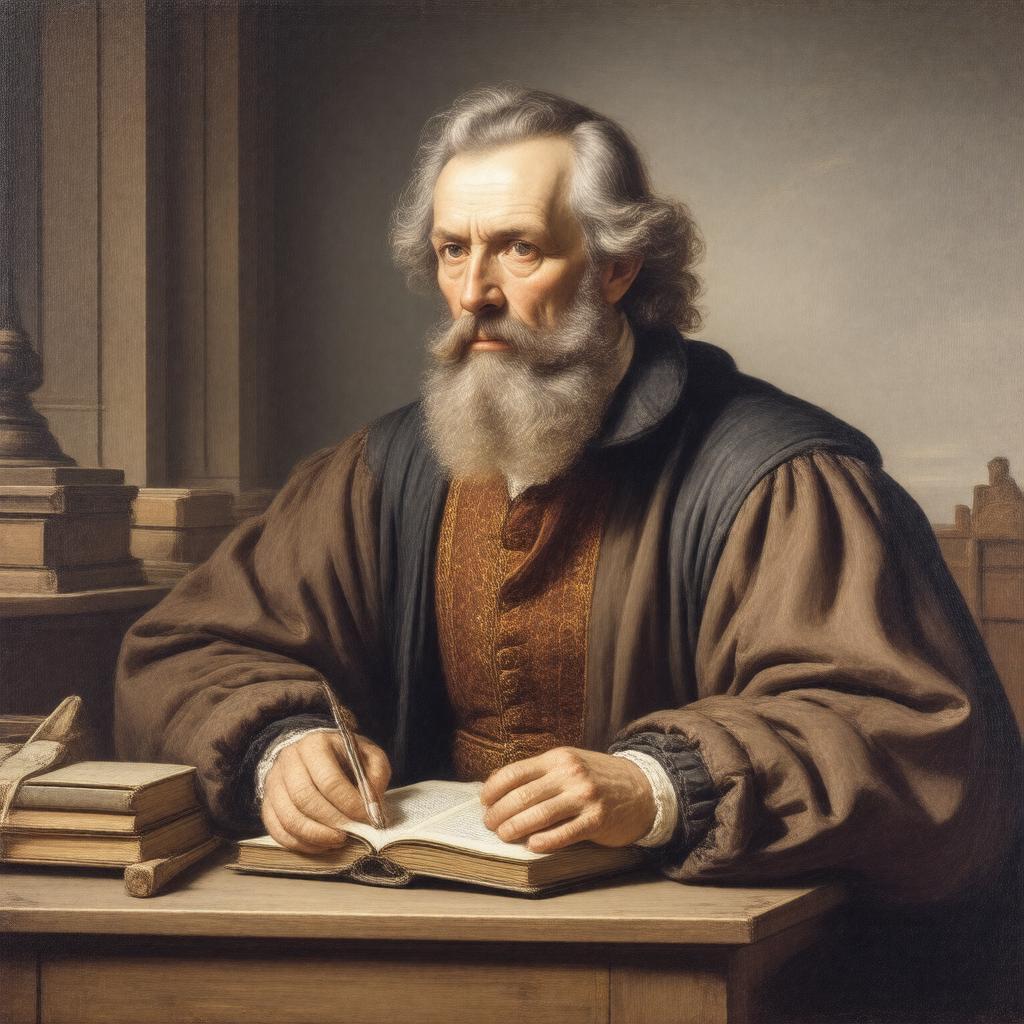 AI-created image of Johann Gerhard