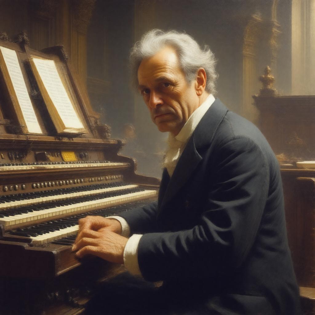 AI-created image of Johann Gottlob Schneider