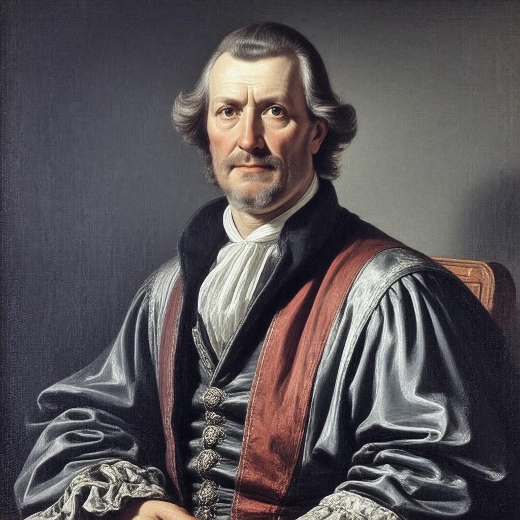 Click to view larger image AI-created image of Johann Laurentius Bausch