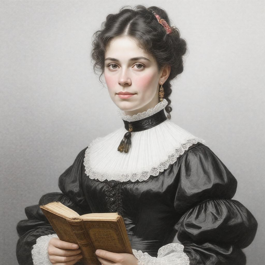 AI-created image of Johanne Luise Heiberg