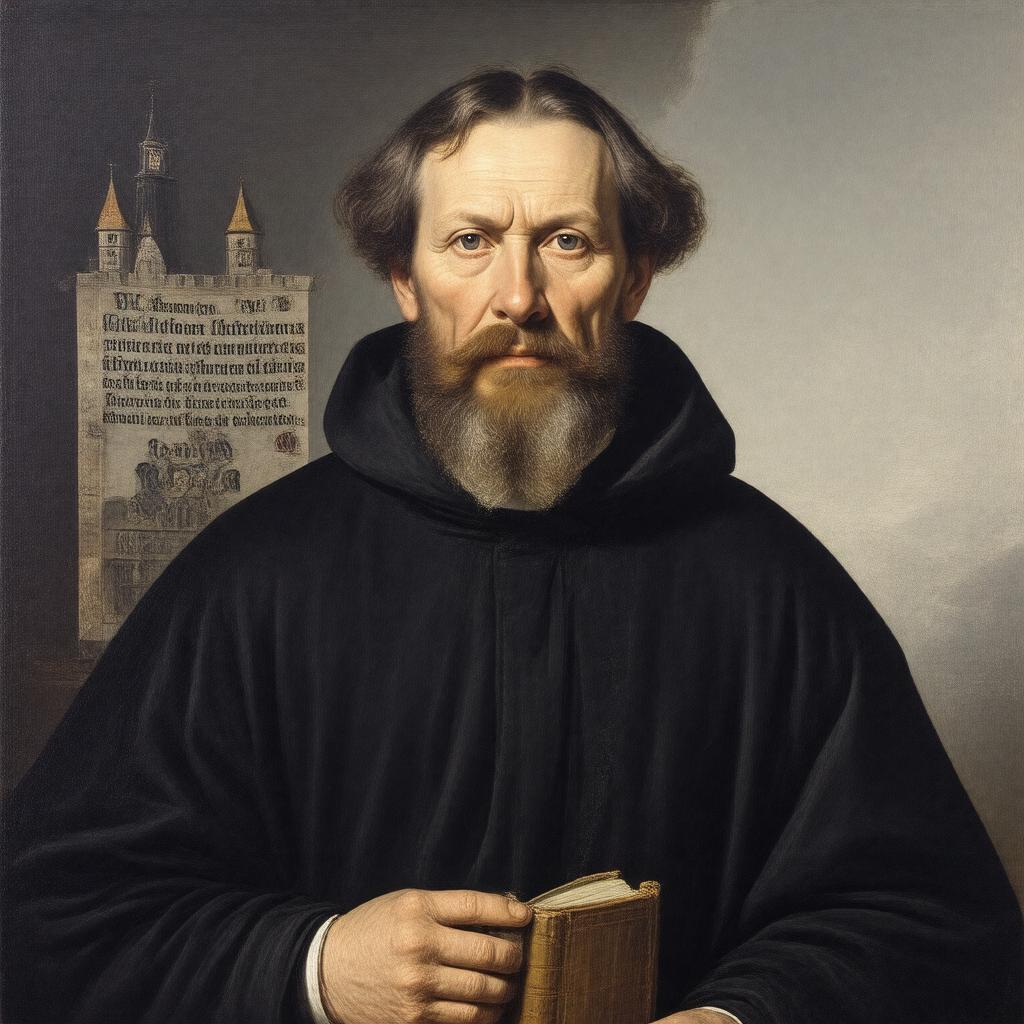 AI-created image of Johannes Bugenhagen