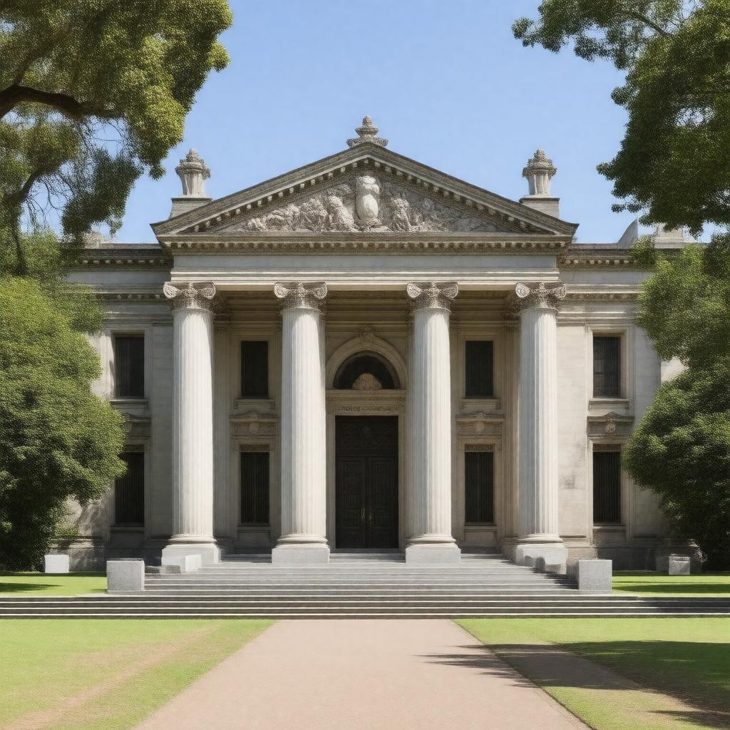 AI-created image of Johannesburg Art Gallery