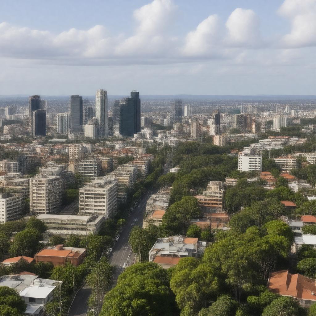 AI-created image of Johannesburg