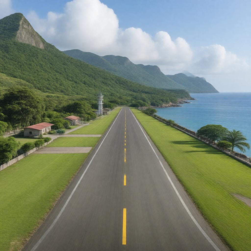 AI-created image of John A. Osborne Airport