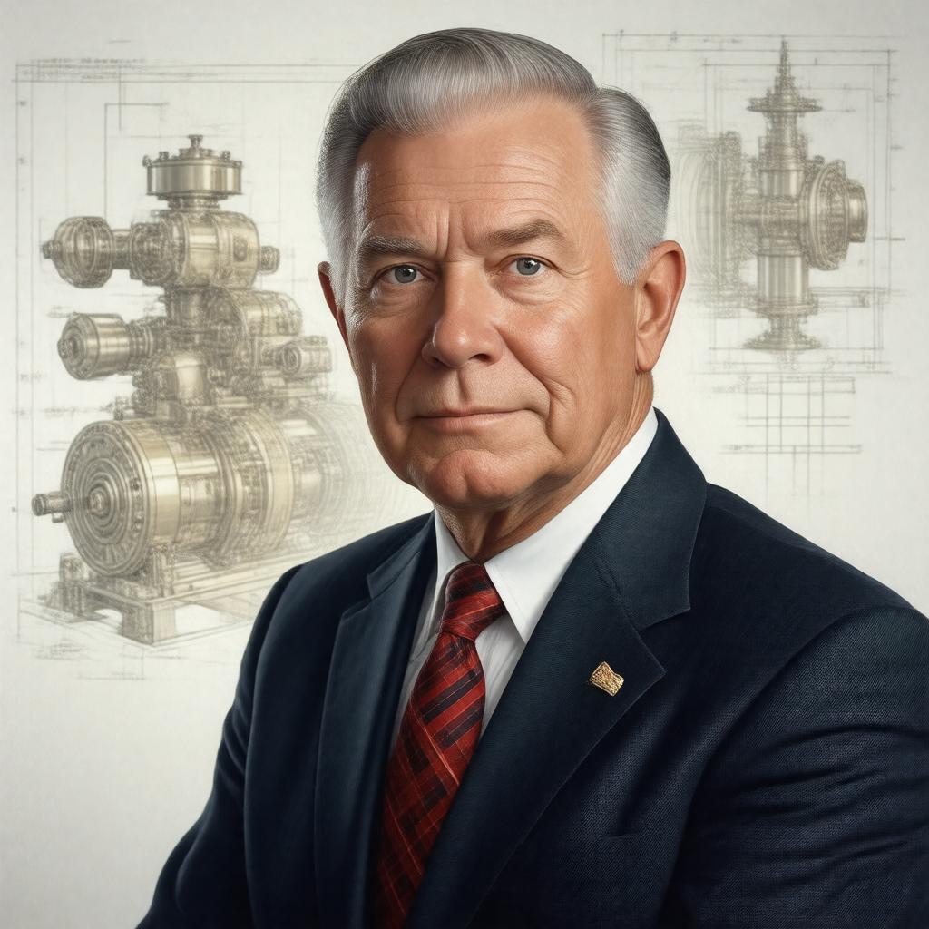 AI-created image of John A. Swanson