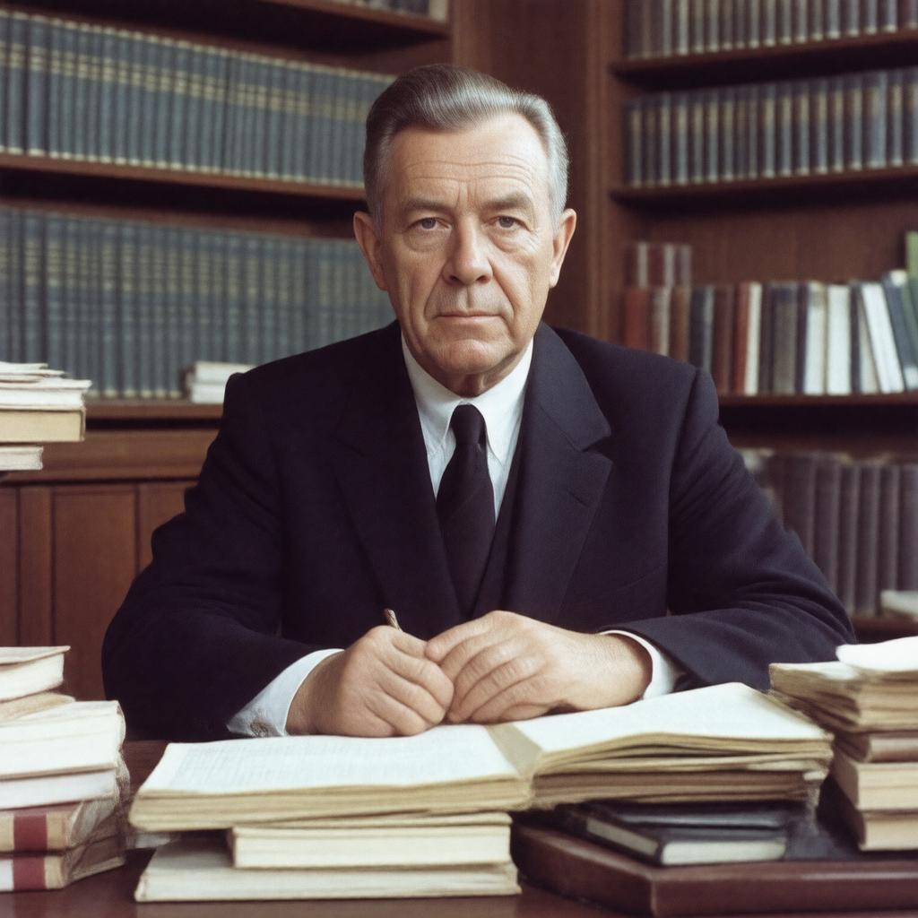 Click to view larger image AI-created image of John A. T. Robinson