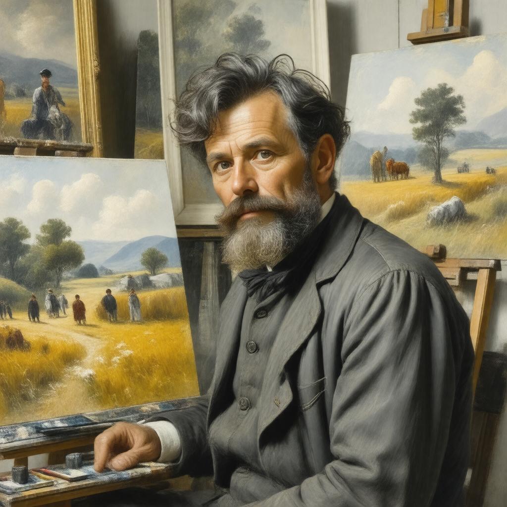 Click to view larger image AI-created image of John Absolon