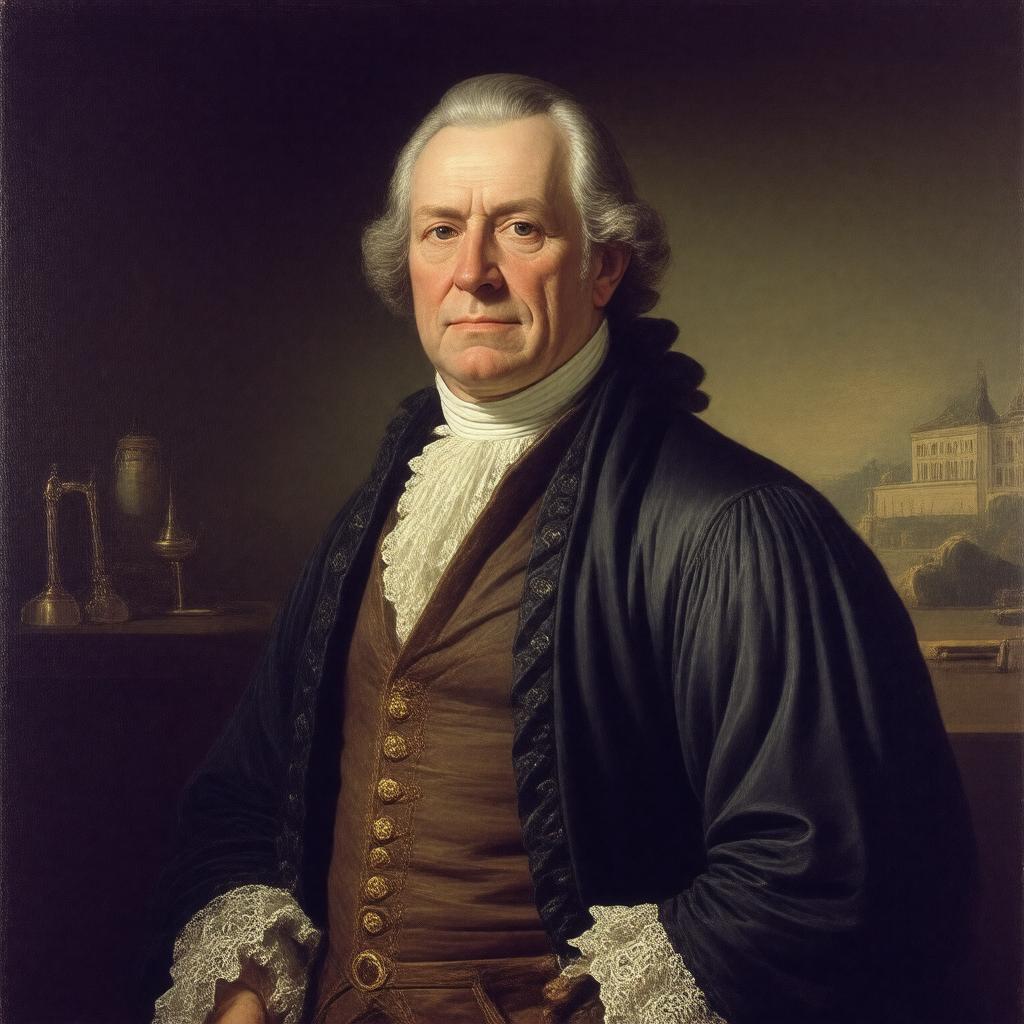 Click to view larger image AI-created image of John Addenbrooke