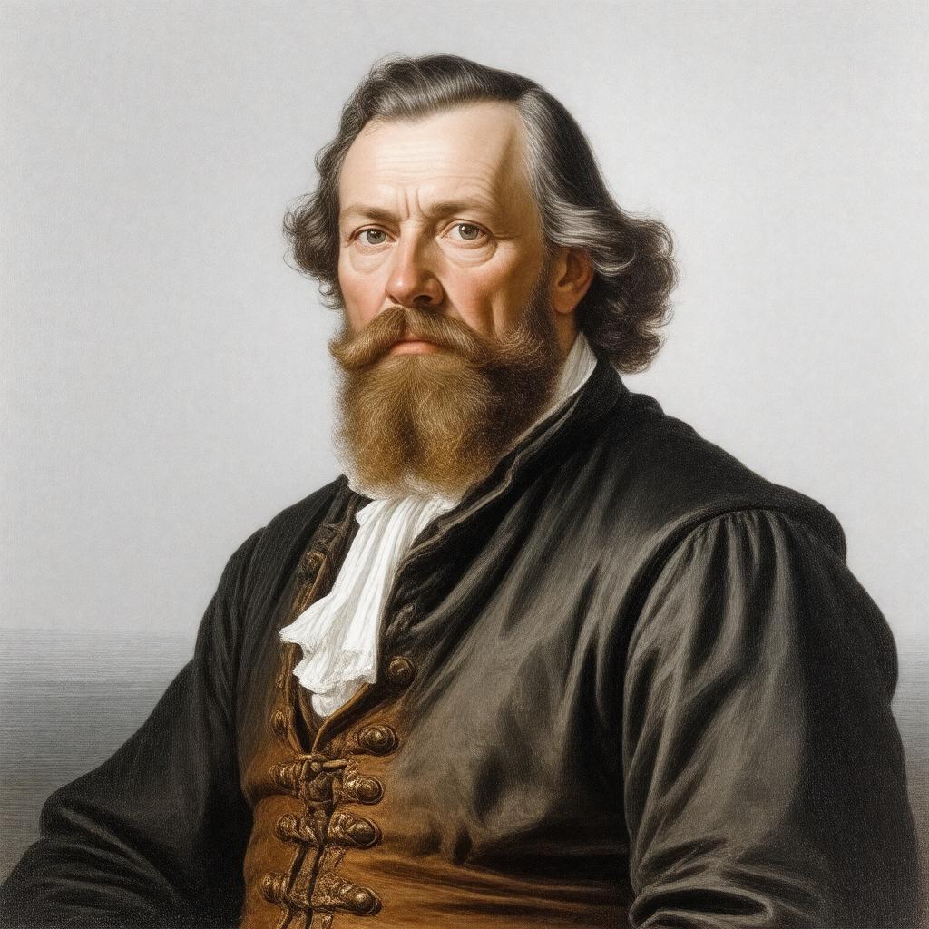 AI-created image of John Alden