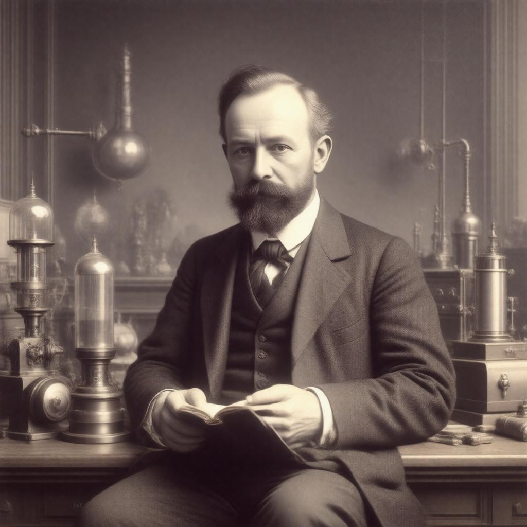 AI-created image of John Ambrose Fleming