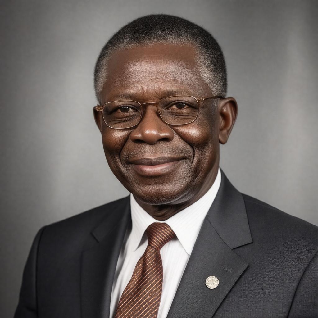 AI-created image of John Atta Mills