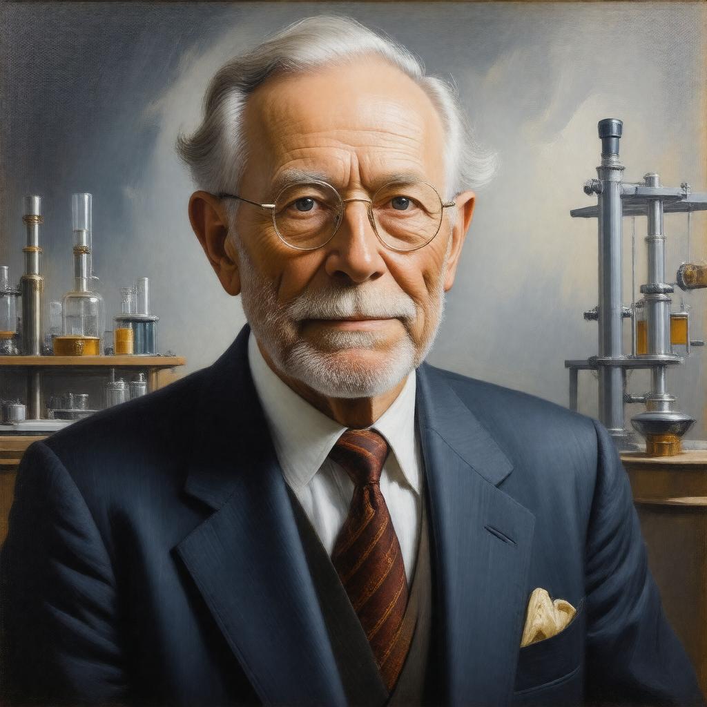 AI-created image of John B. Goodenough