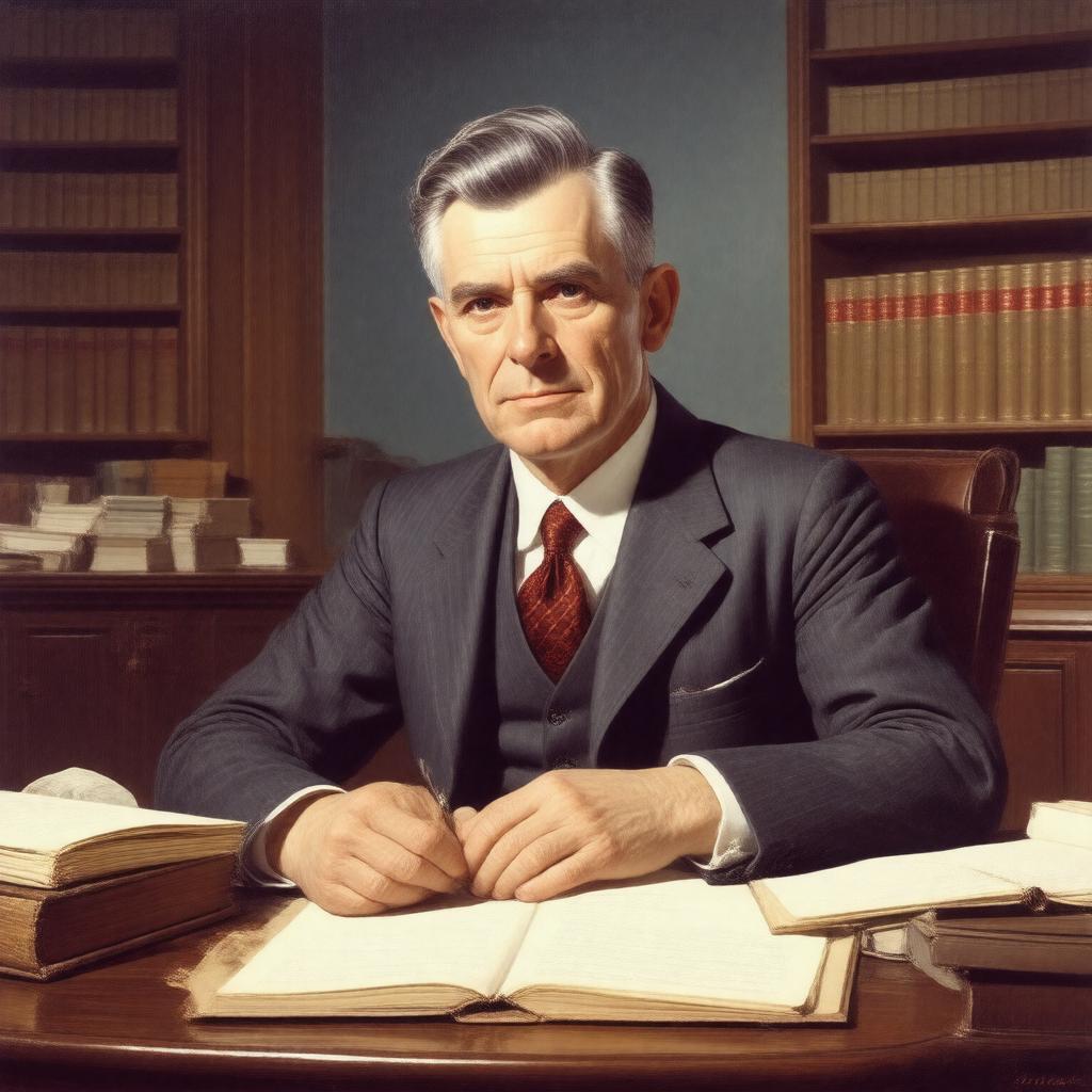 AI-created image of John B. Watson
