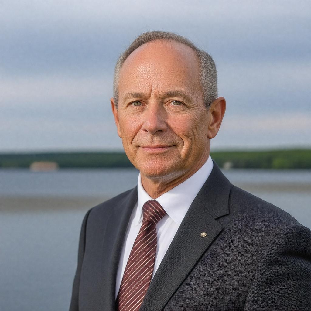 AI-created image of John Baldacci