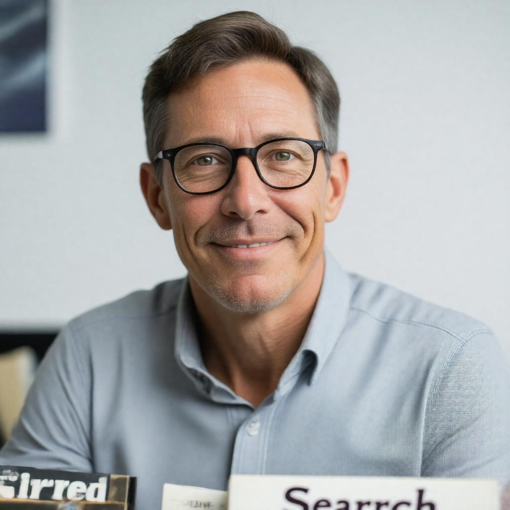 AI-created image of John Battelle