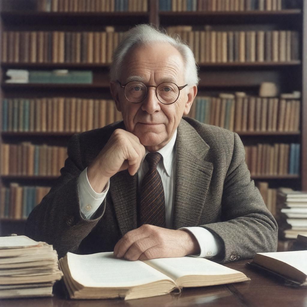 AI-created image of John Bayley