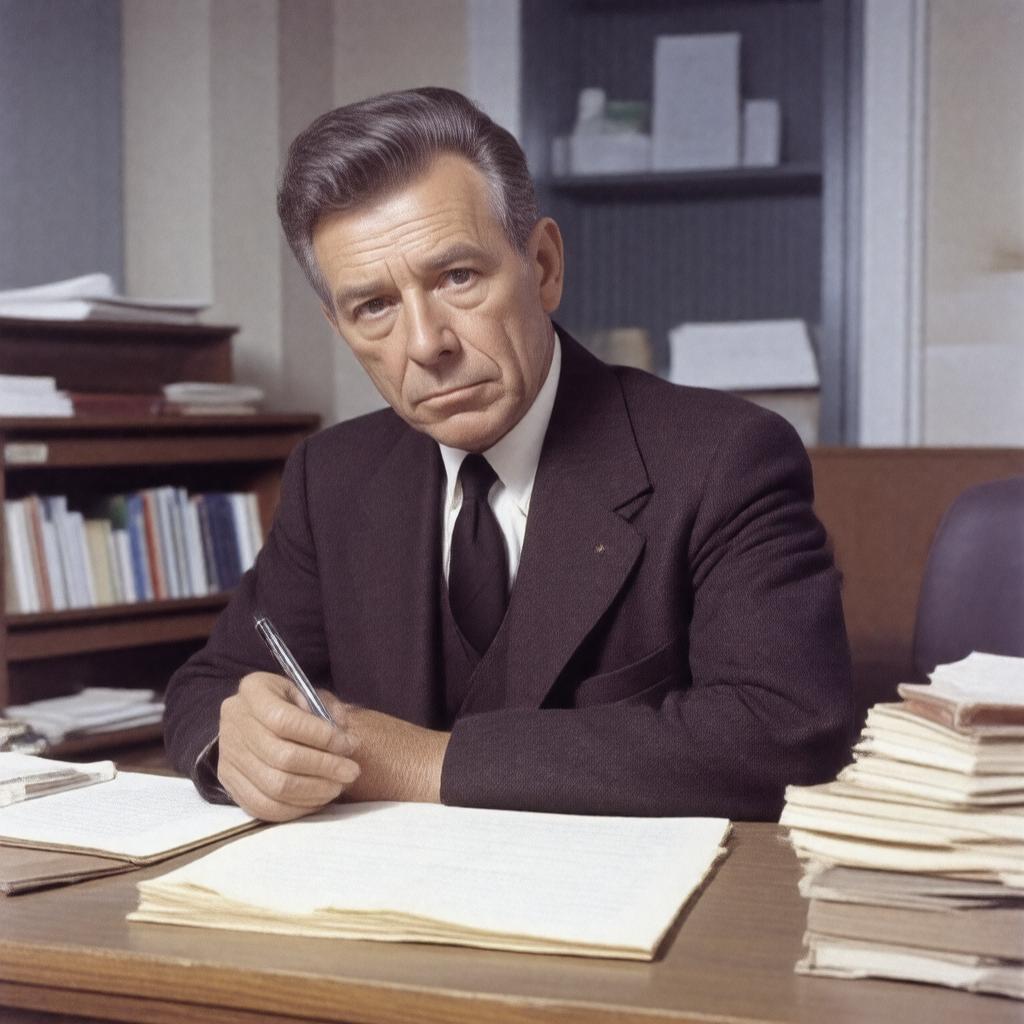 AI-created image of John Berryman