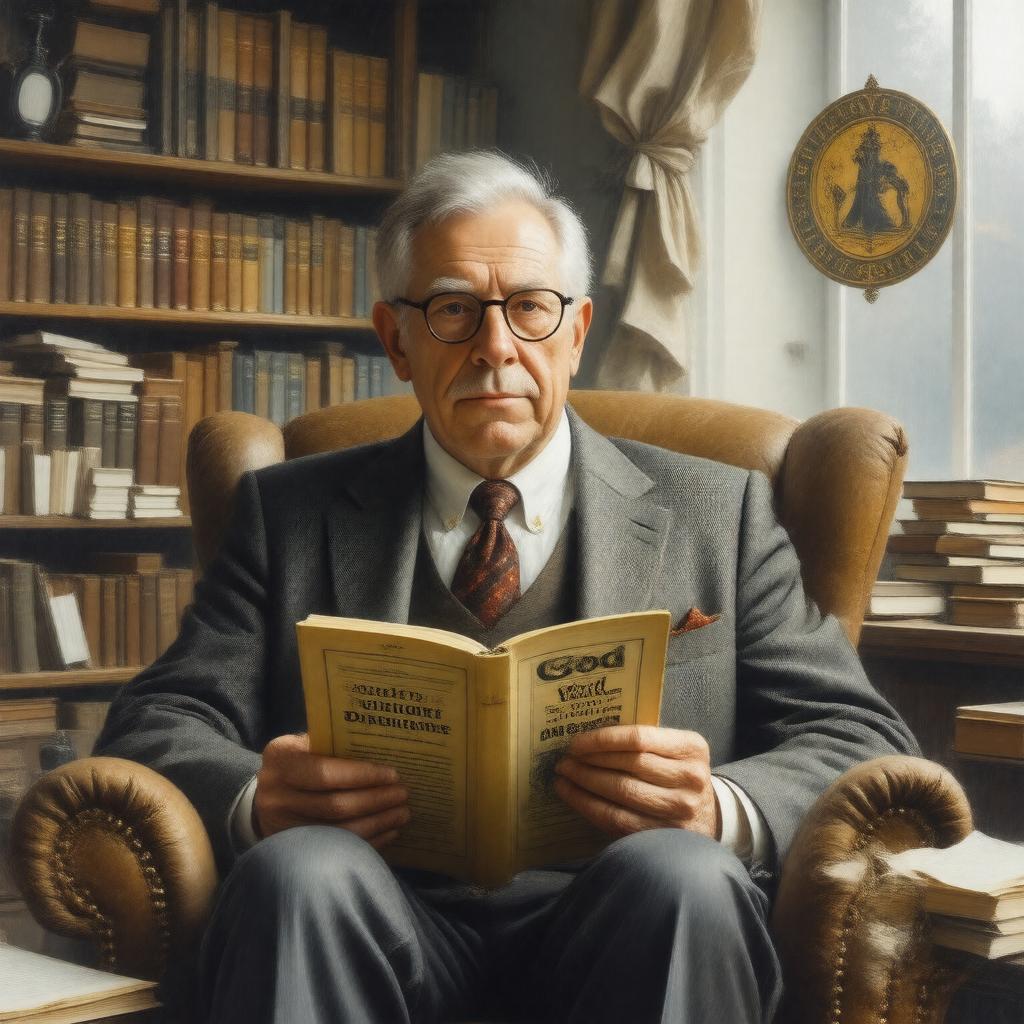 AI-created image of John Bowker