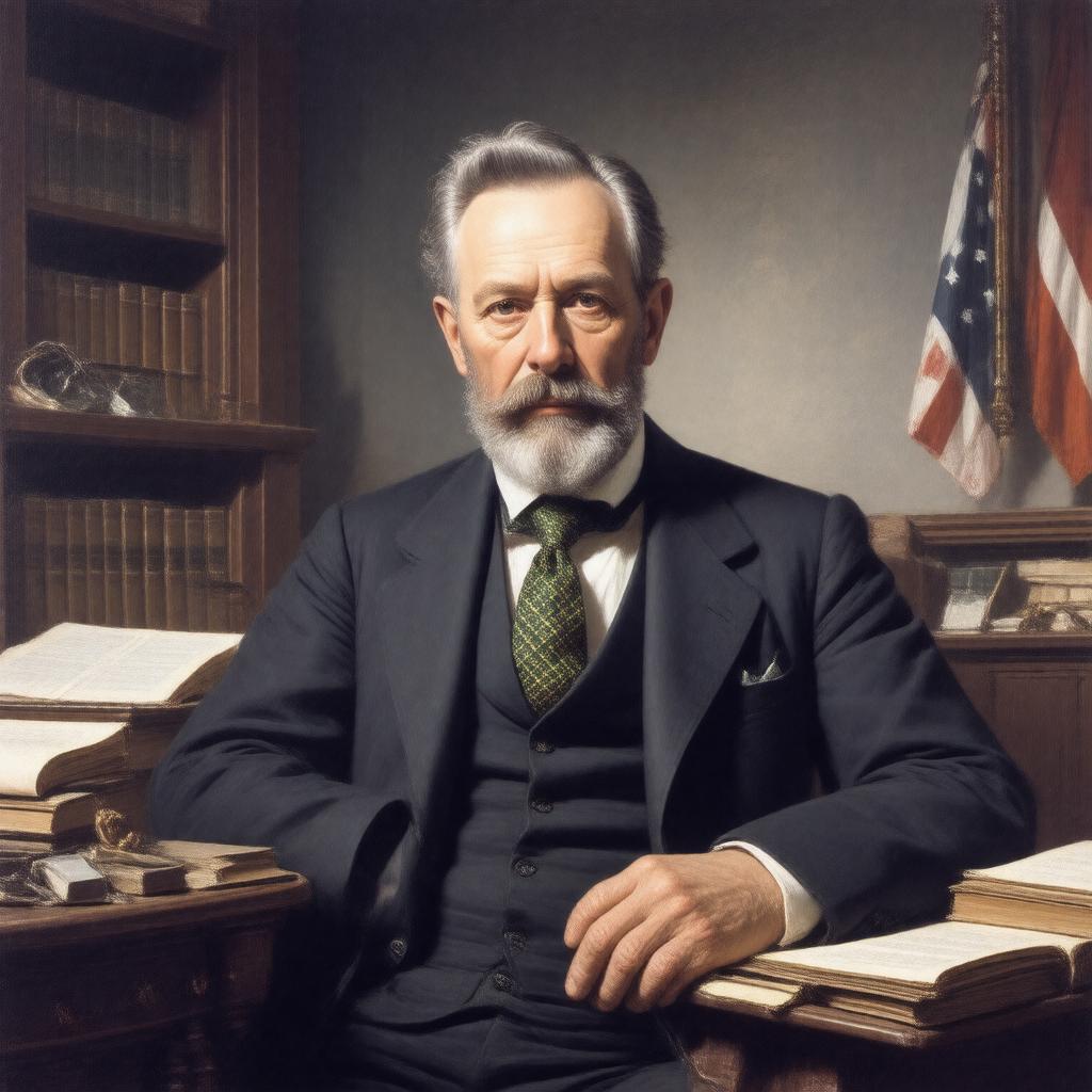 AI-created image of John Boyle O'Reilly