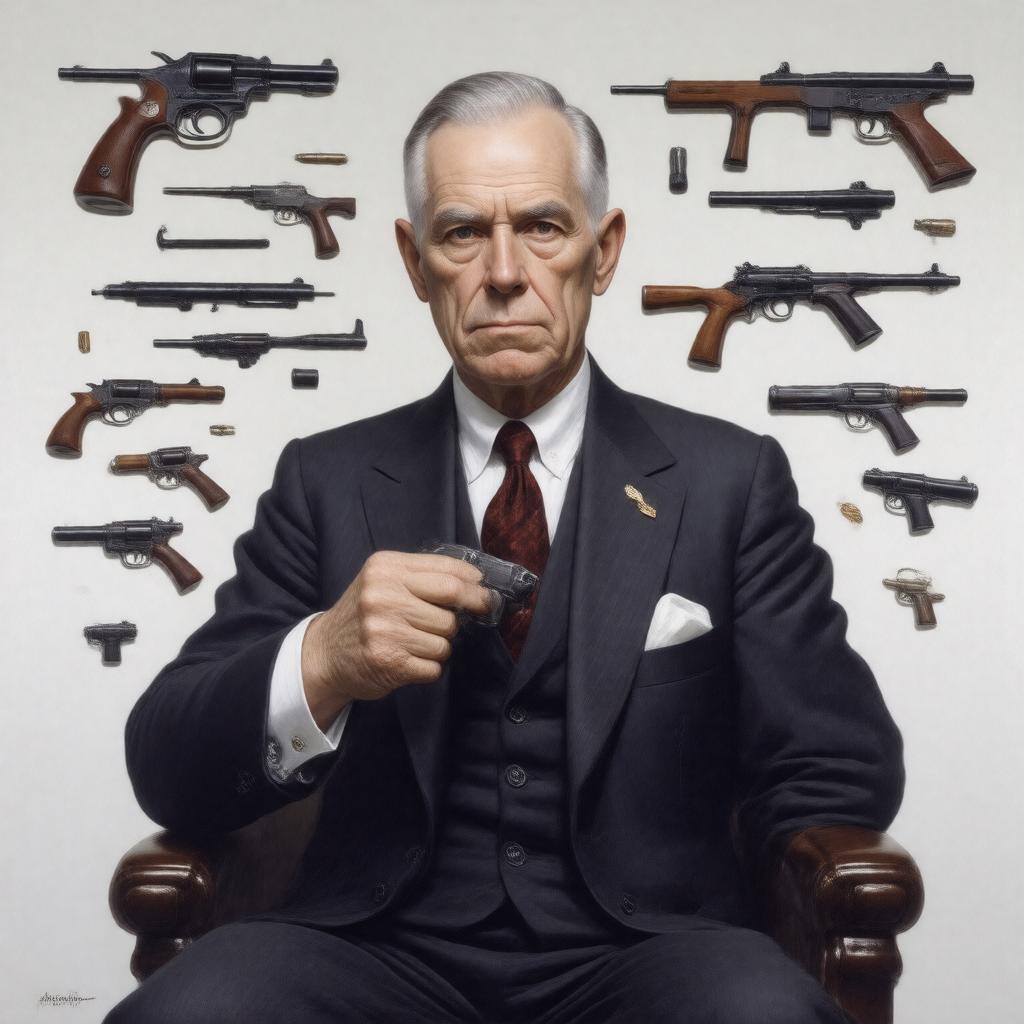 AI-created image of John Browning