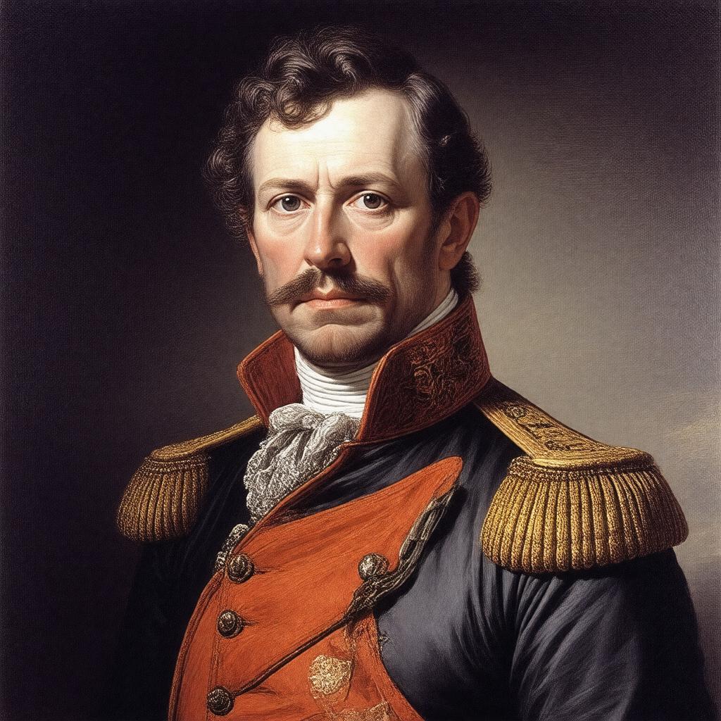 Click to view larger image AI-created image of John Byron (father of Lord Byron)