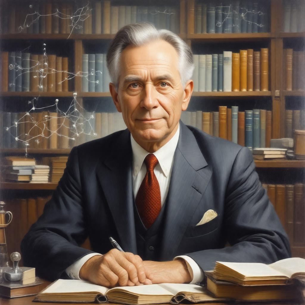 AI-created image of John C. Slater