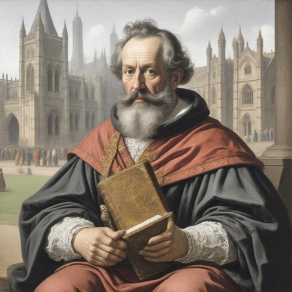 AI-created image of John Caius