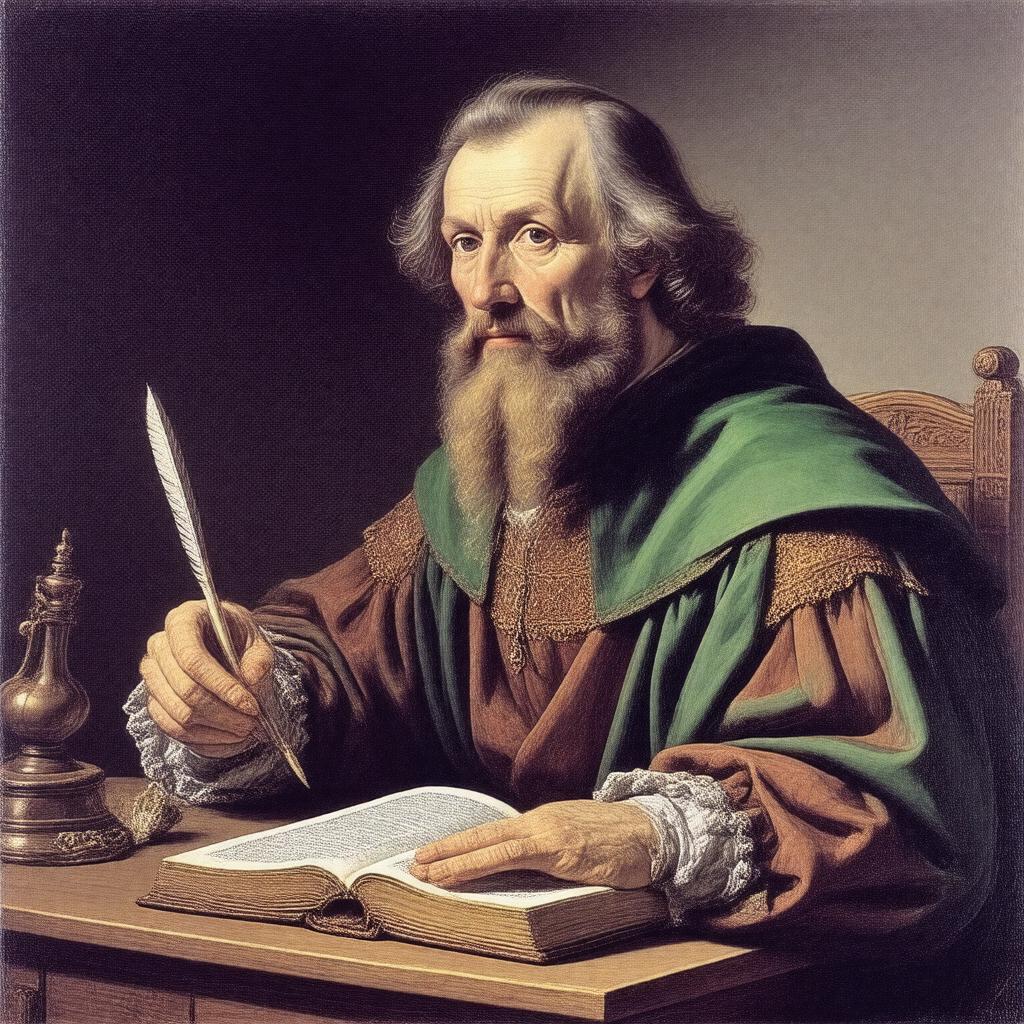 AI-created image of John Calvin