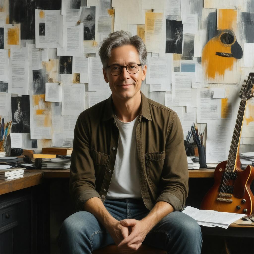 AI-created image of John Cameron Mitchell