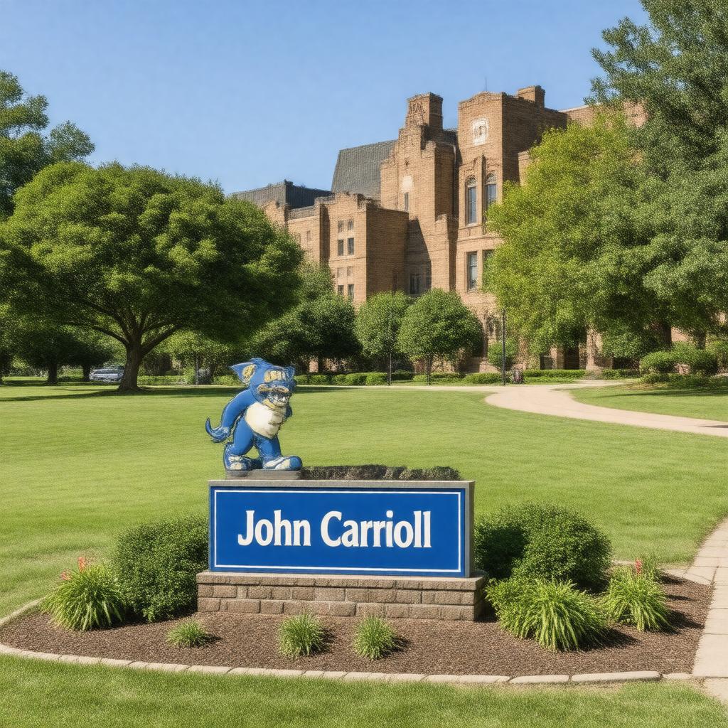 AI-created image of John Carroll University